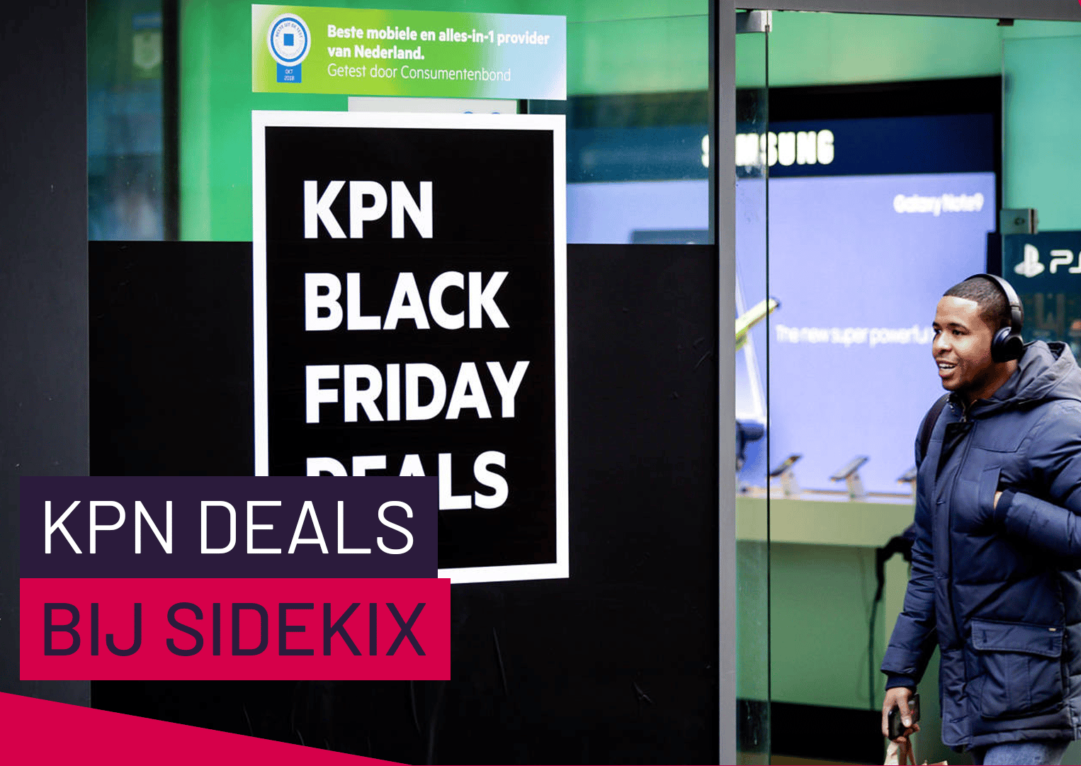 Sidekix: KPN Black Friday deals